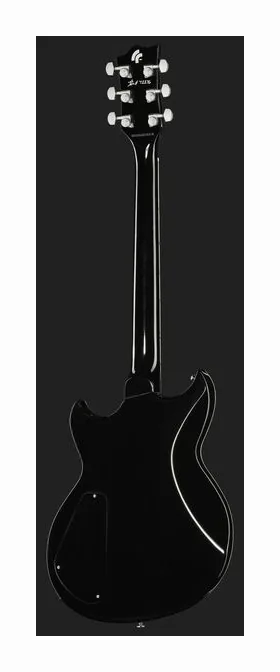Reverend Robin Finck Midnight Black, gryf i podstrunnica z boku