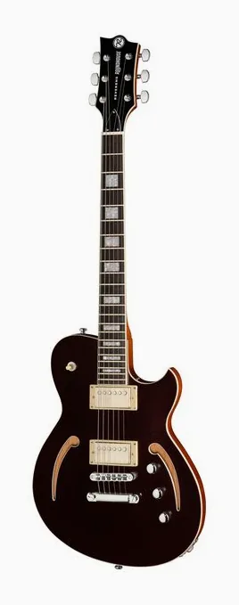 Reverend Roundhouse Air HH Met Bordeaux sfotografowana frontalnie