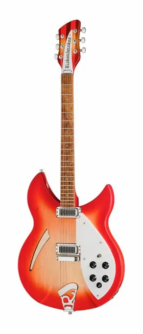 Rickenbacker 330 FG sfotografowana frontalnie