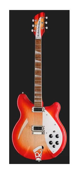 Rickenbacker 360 FG, tył korpusu