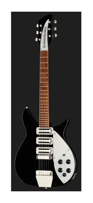 Rickenbacker 325C64 JG, główka z kluczami i logo