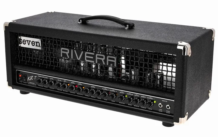 Rivera KR7 Mick Thomson Sign. Head, narożnik obudowy