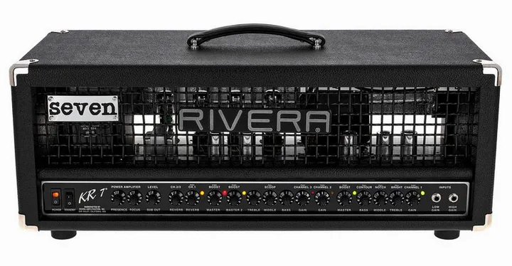 Rivera KR7 Mick Thomson Sign. Head, widok z góry na head