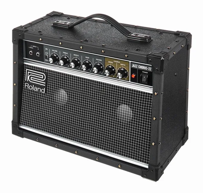 Roland JC-22, panel sterowania z bliska