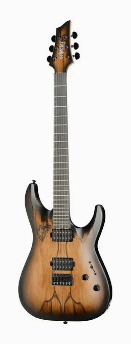 Schecter C-1 Pale Moon SNBB sfotografowana frontalnie
