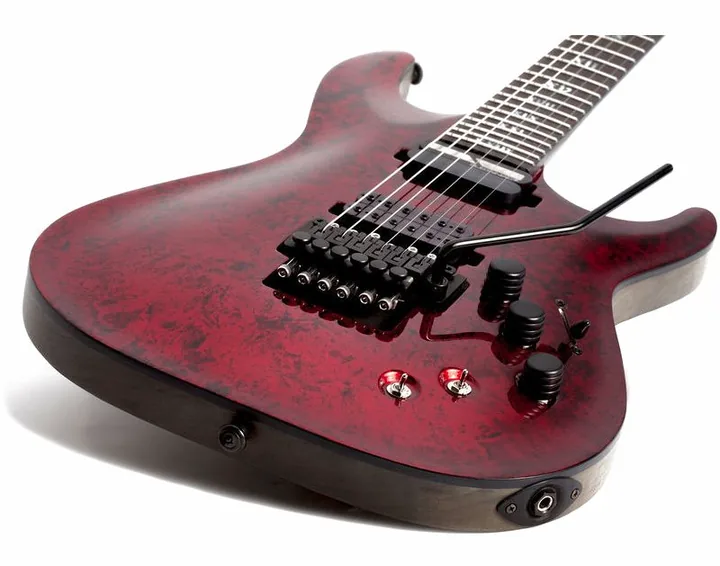 Schecter C-1 FR S Apocalypse Red Reign, mostek i klucze strojcze