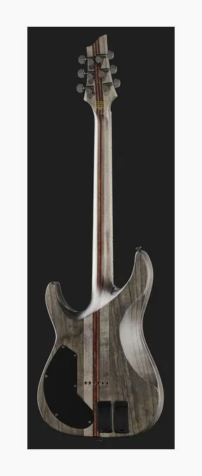 Schecter C-1 HT S SLS Elite Evil SBK, przetworniki i gałki regulacji