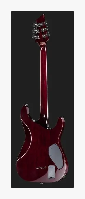Schecter C-1 Hellraiser BC LH, przetworniki i gałki regulacji