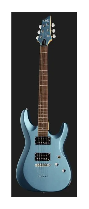 Schecter C-6 Deluxe SMLB, prog zerowy i pierwsze pozycje na gryfie