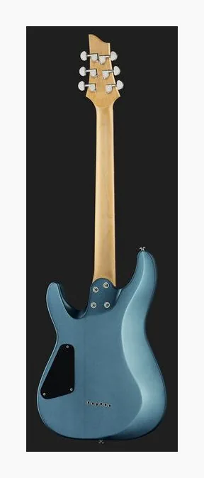 Schecter C-6 Deluxe SMLB, linie korpusu z góry