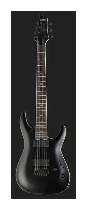 Schecter C-7 FR S Apocalypse Red Reign widziana od przodu