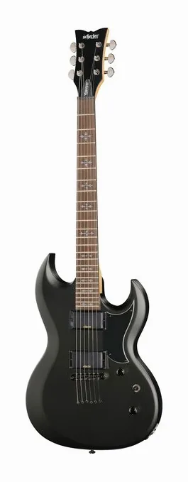 Schecter Demon S-II SB sfotografowana frontalnie