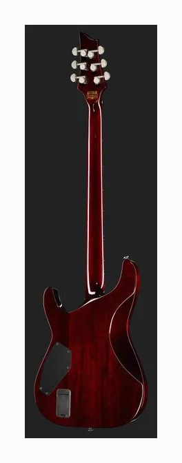 Schecter Hellraiser C-VI BCH, profil boczny korpusu