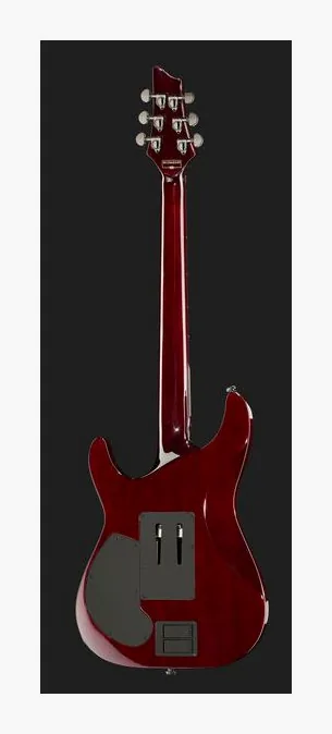 Schecter Hellraiser C1 FR S BCH, mostek i klucze strojcze