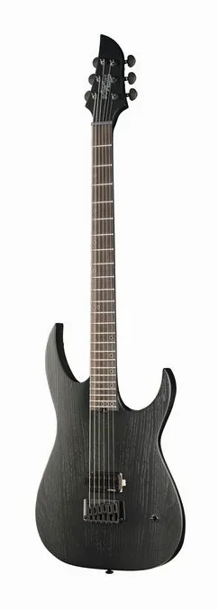 Schecter Keith Merrow KM-6 MK-III EX ujęta od przodu na neutralnym tle