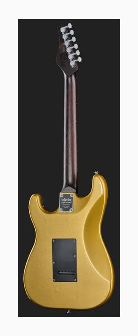 Schecter Nick Johnston 10th An HSS AS, profil boczny korpusu