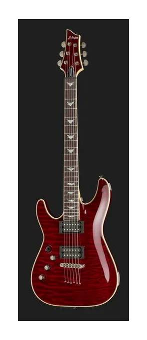 Schecter Omen Extreme 6 BCH LH, tył korpusu