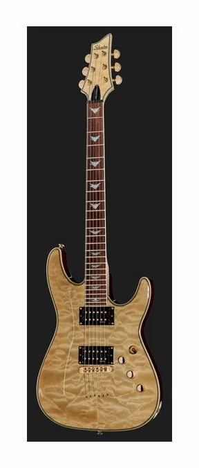Schecter Omen Extreme 6 Gloss Natural, prog zerowy i pierwsze pozycje na gryfie