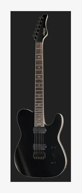 Schecter PT SLS Evil Twin, gryf i podstrunnica z boku