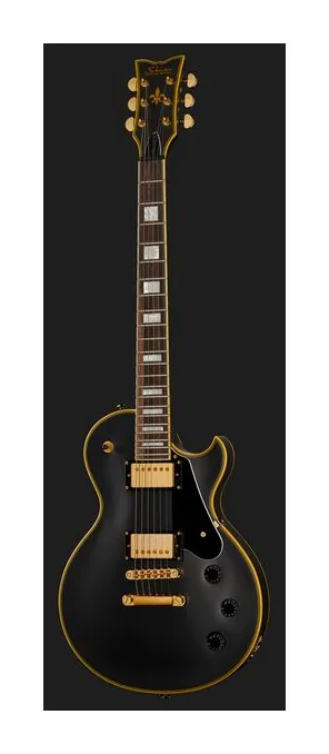 Schecter Solo II Custom ABSN, linie korpusu z góry