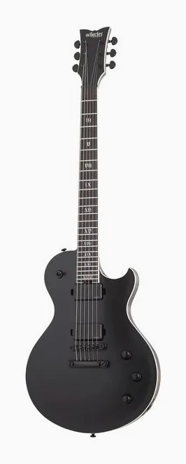 Schecter Solo-II SLS Elite Evil Twin z bliska od przodu