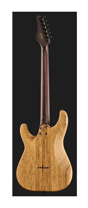 Schecter Sun Valley Super Shredder BL, przełącznik przetworników i gniazdo wyjściowe