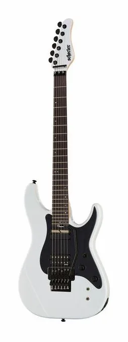 Schecter Sun Valley Super Shredder FRS sfotografowana frontalnie