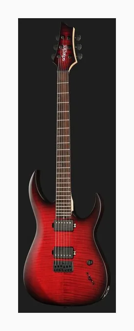 Schecter Sunset 6 Extreme SB, mostek i klucze strojcze