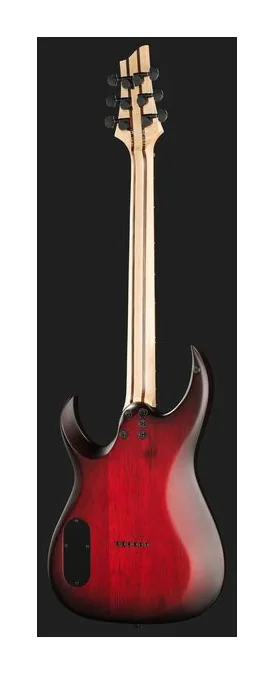 Schecter Sunset 6 Extreme SB, profil boczny korpusu
