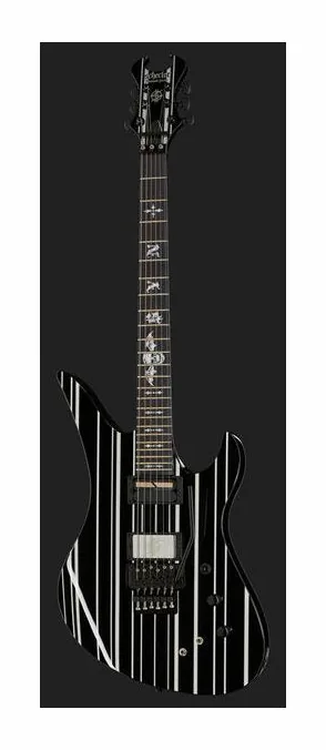 Schecter Synyster Gates Custom S Gloss, tył korpusu