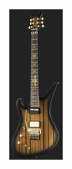 Schecter Synyster Gates Custom LH S SGB, gryf i podstrunnica z boku