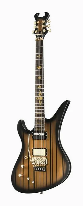 Schecter Synyster Gates Custom LH S SGB z bliska od przodu