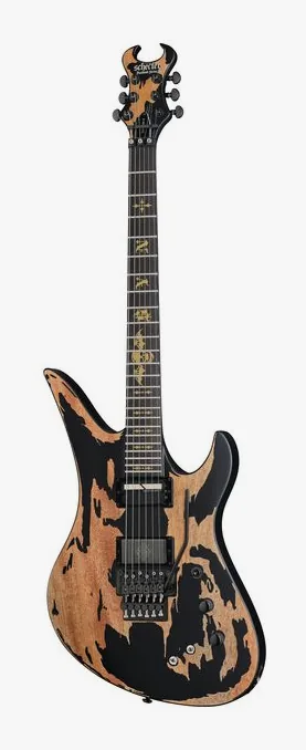 Schecter Synyster Gates Custom-S SBL widziana od przodu
