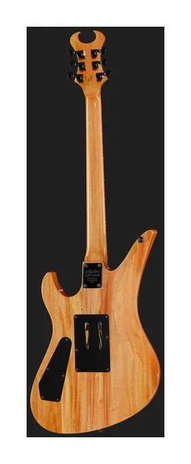 Schecter Synyster Std Plus FR GN, korpus i lakier z bliska