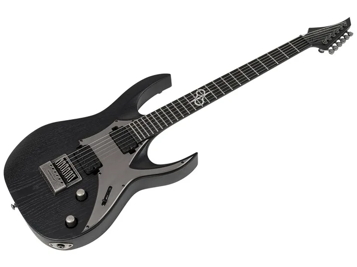 Solar Guitars A1.6DBOP Black Open Pore, prog zerowy i pierwsze pozycje na gryfie