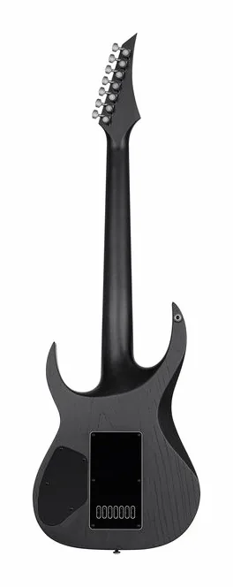 Solar Guitars A1.7DBOP Black Open Pore, tył korpusu