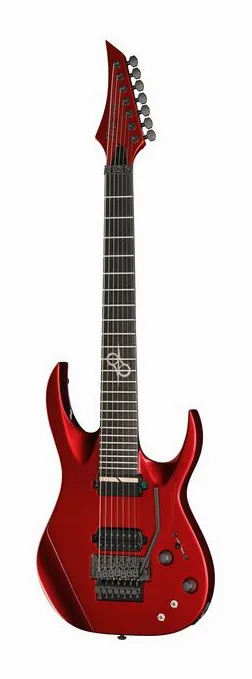Solar Guitars A1.7FRCAR Sustainiac+ z bliska od przodu