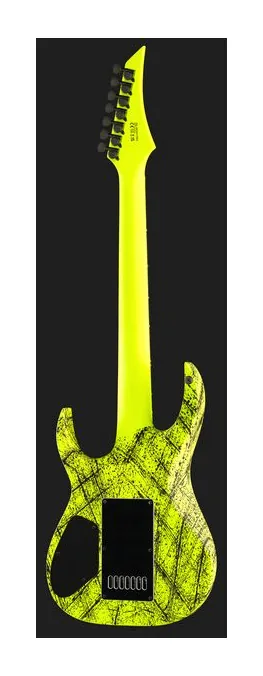 Solar Guitars A1.7LN Canibalismo+, główka z kluczami i logo