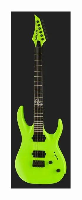 Solar Guitars A2.6 FR LN sfotografowana frontalnie