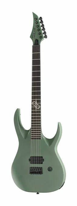 Solar Guitars A2.6AG ujęta od przodu na neutralnym tle