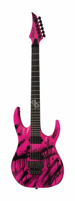 Solar Guitars A2.6FRPN Canibalismo ujęta od przodu na neutralnym tle