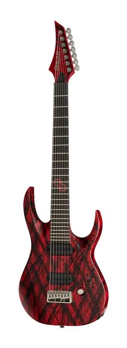 Solar Guitars A2.7Canibalismo+ sfotografowana frontalnie