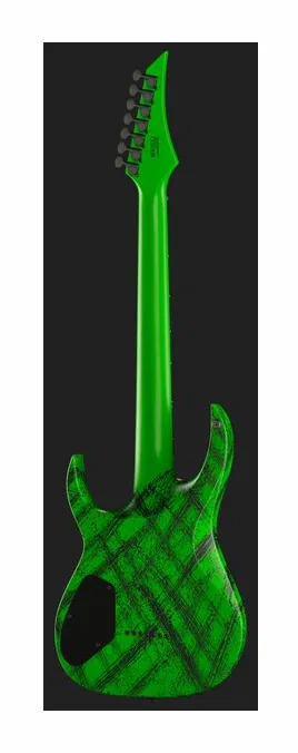 Solar Guitars A2.7GN Canibalismo+, tył korpusu