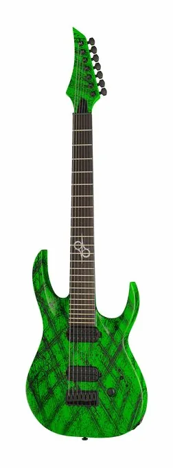 Solar Guitars A2.7GN Canibalismo+ widziana od przodu