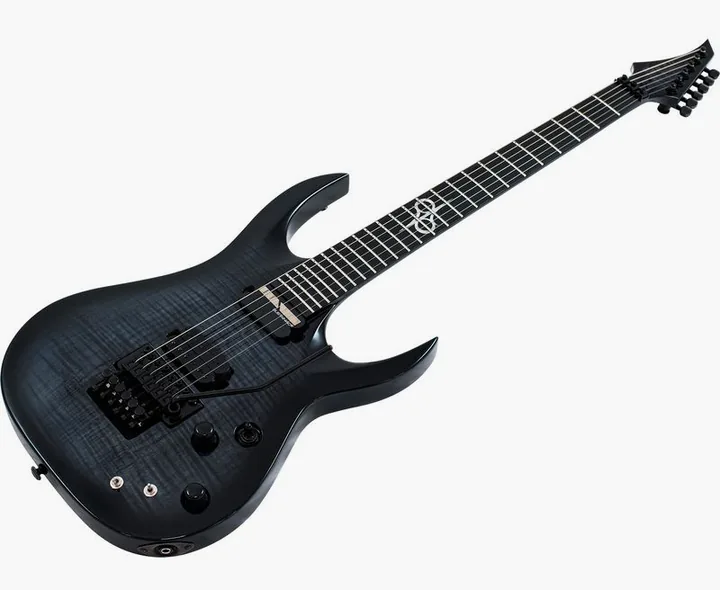 Solar Guitars AC1.6FRFBB Sustainiac+, linie korpusu z góry
