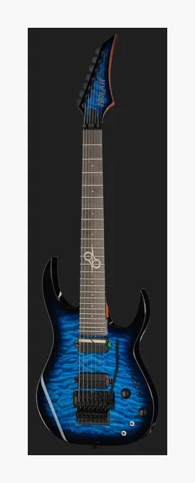 Solar Guitars SBR1.7FRQOB Sustainiac+, gryf i podstrunnica z boku