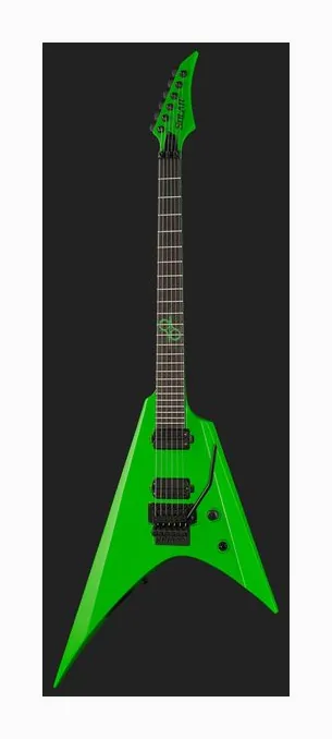 Solar Guitars VAR1.6FRGN, główka z kluczami i logo