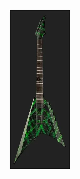 Solar Guitars VAR2.6CLN Canibalismo, tył korpusu