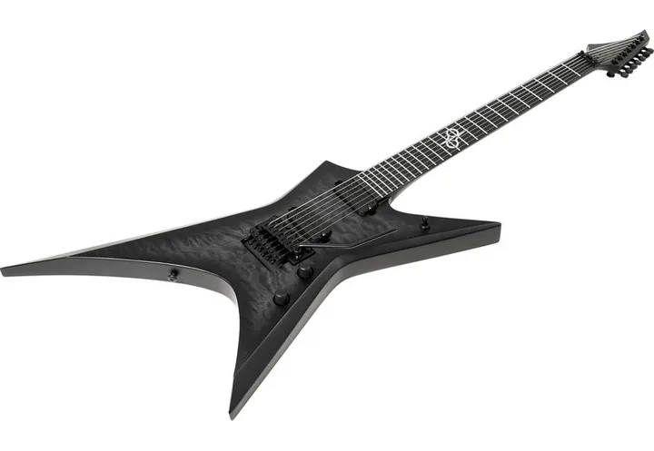 Solar Guitars X1.7FRQBB+, prog zerowy i pierwsze pozycje na gryfie