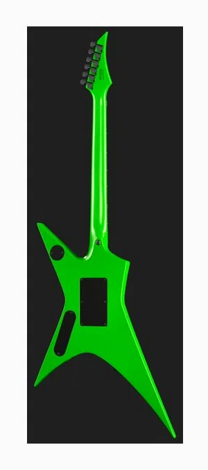 Solar Guitars X2.6FRGN+, linie korpusu z góry